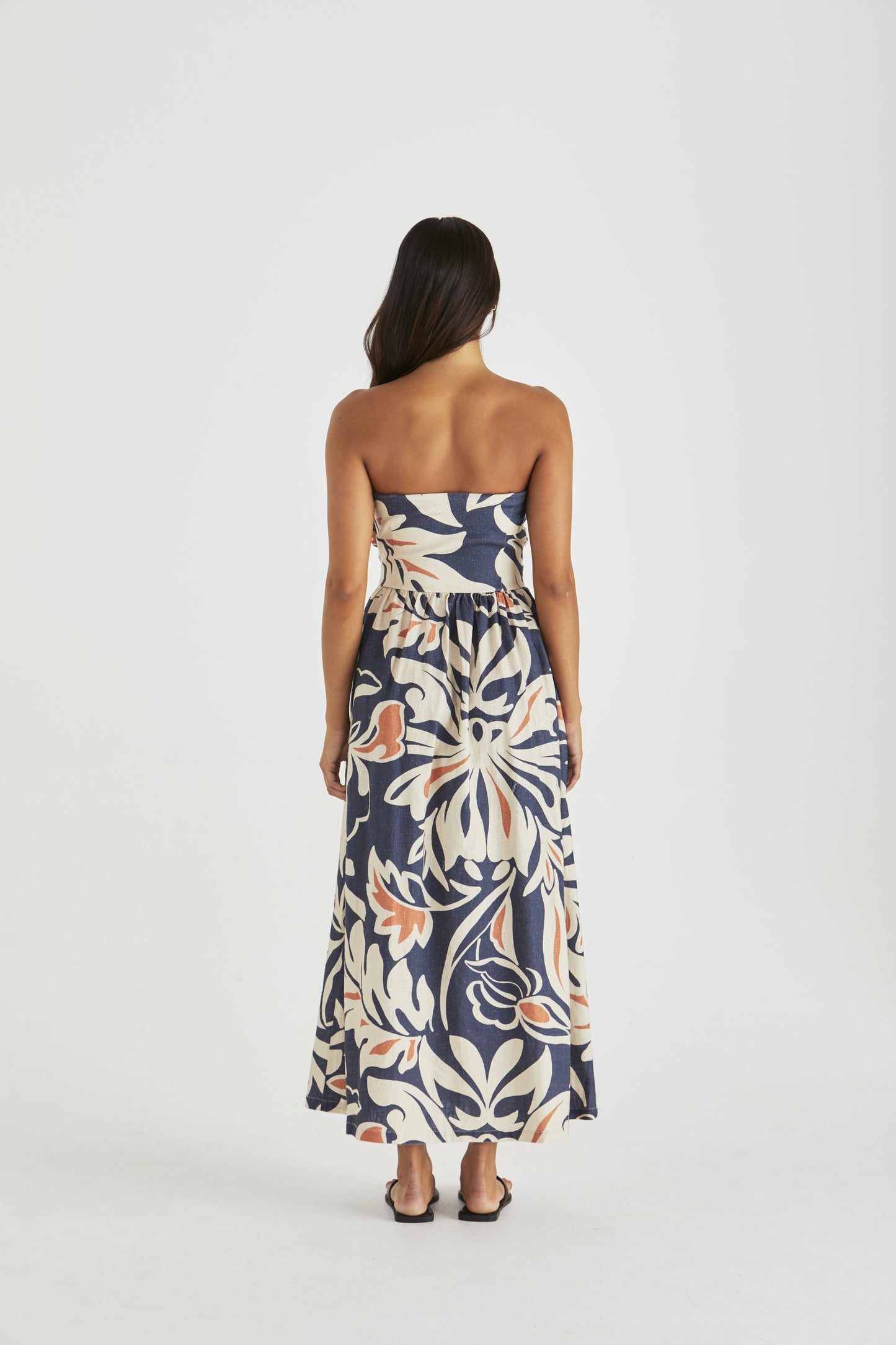 
                  
                    Jana Strapless Dress - Wild Orchid
                  
                