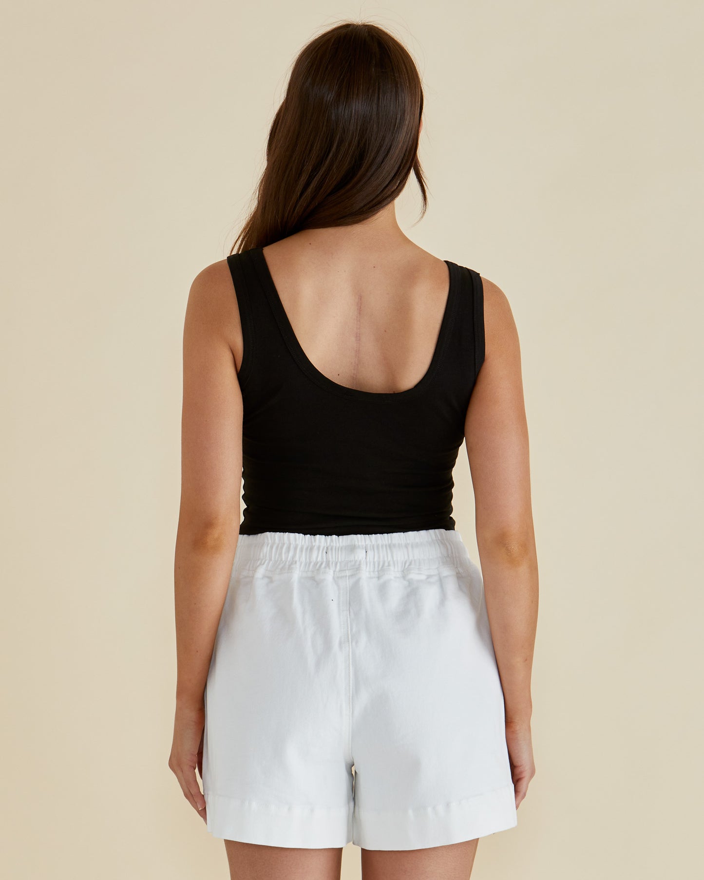 
                  
                    Emma Scoop Tank-Black
                  
                