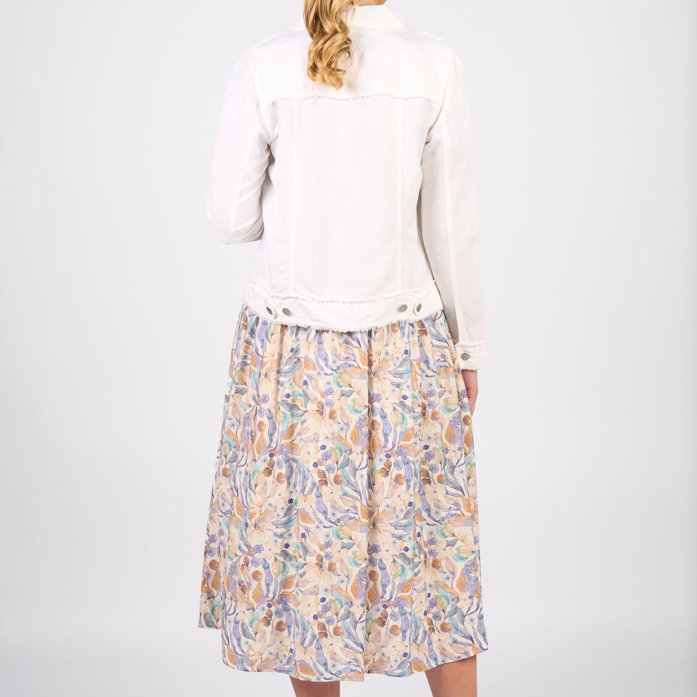 
                  
                    2026A Linen Jacket with Frayed Seams-White
                  
                