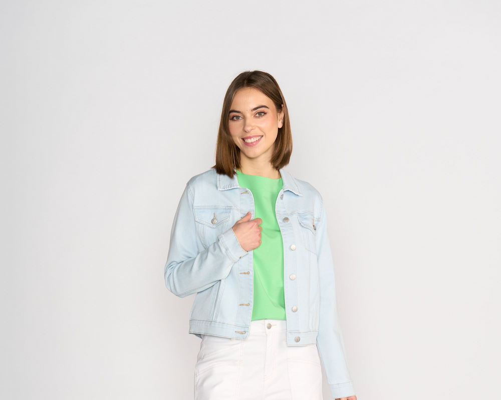 2090-Denim Jacket-Arctic