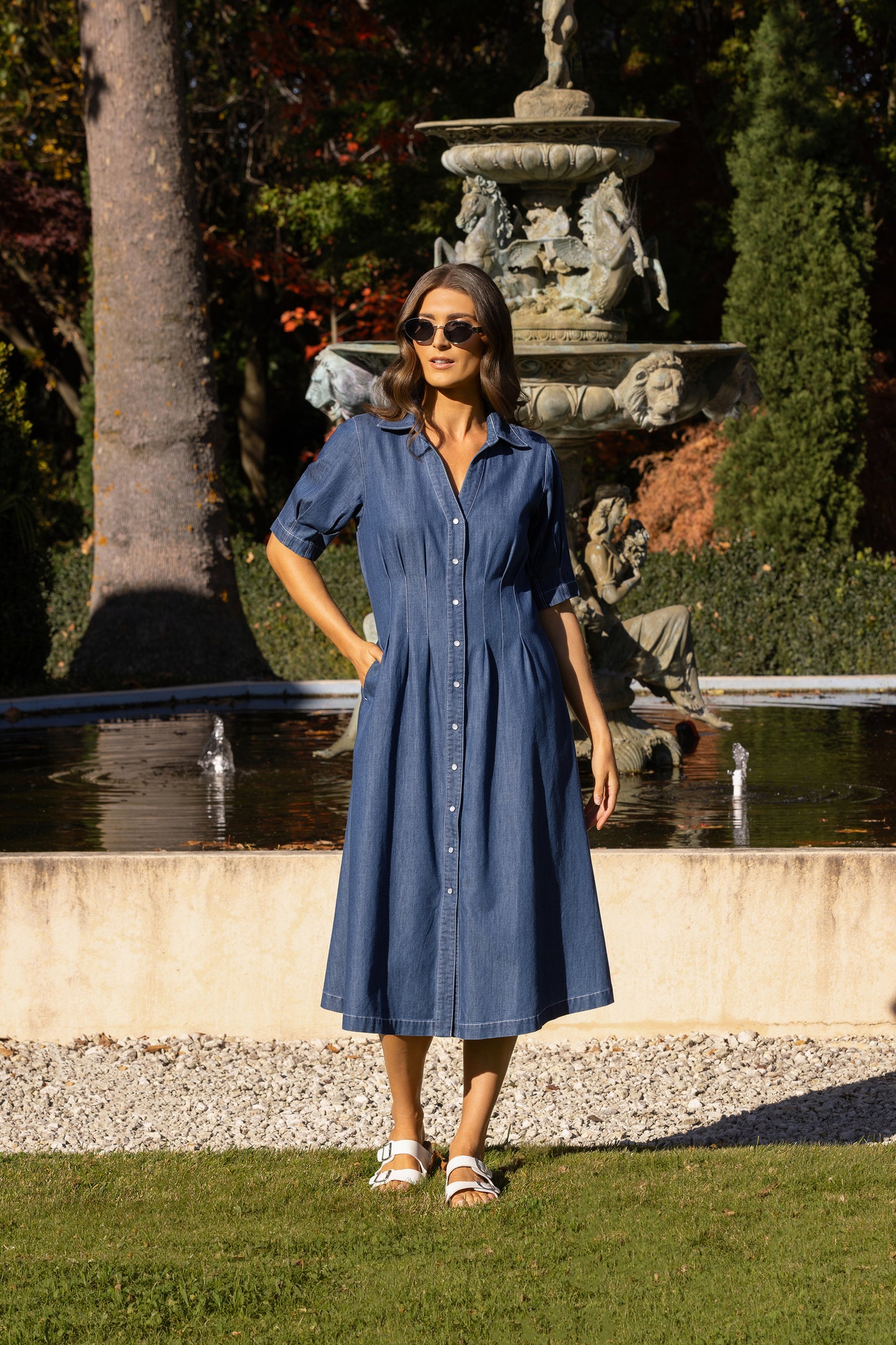 
                  
                    VASSALLI ADDIE DRESS-OCEAN
                  
                