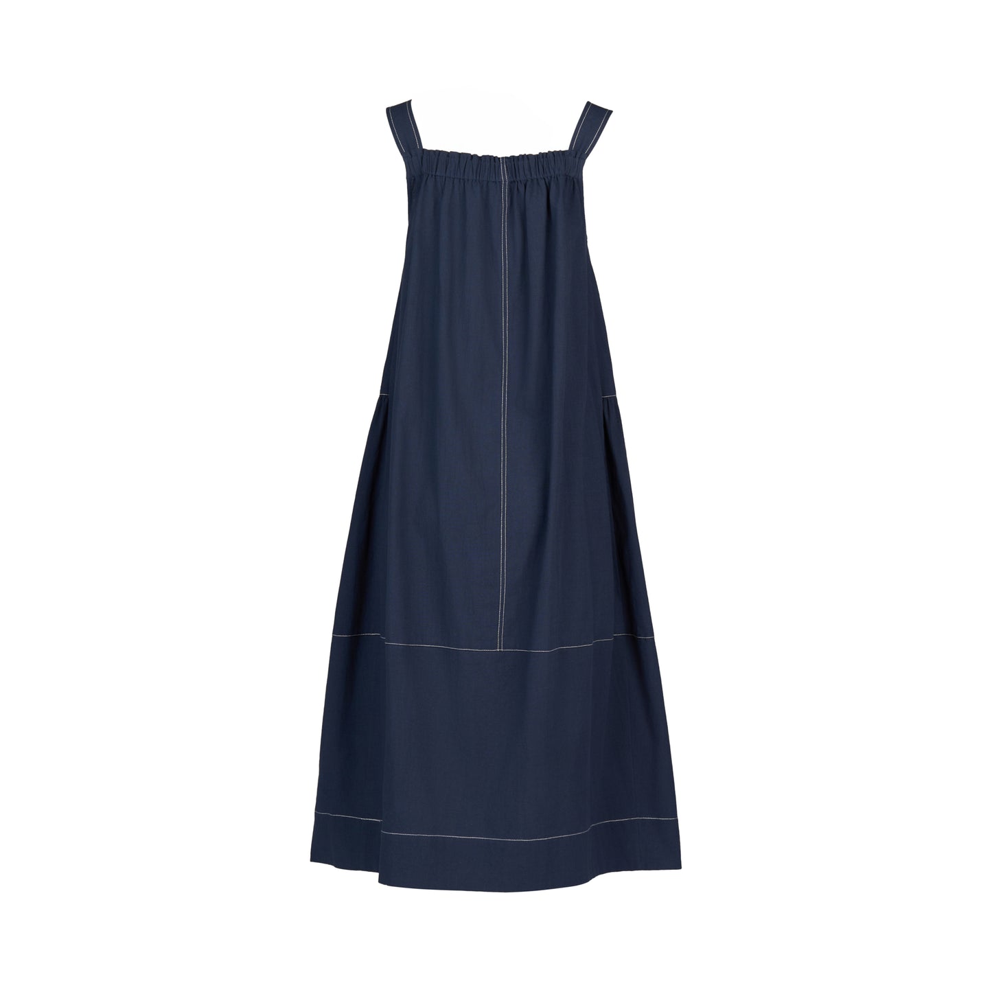 
                  
                    6115-Sleeveless Balloon Dress with Front Pockets-Ink
                  
                