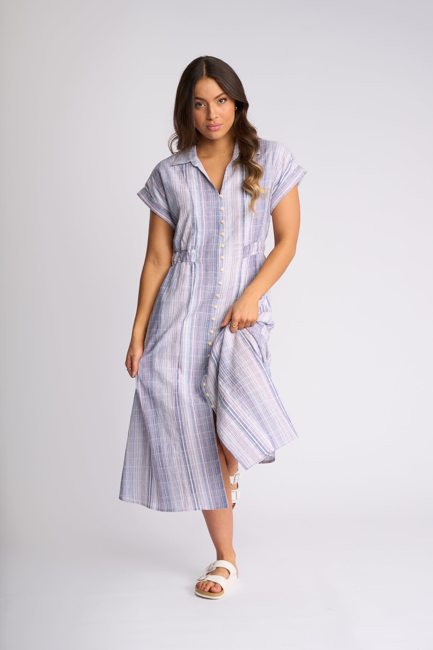 
                  
                    VASSALLI NOA DRESS-BLUE STRIPE
                  
                